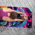 thumbnail image 5 of Graffiti Yoga Mat Towel, Storage Bag, 72.8"x26.8", Suitable for Yoga, Pilates, Fitness, etc. - Yoga Towels, Yoga Blanket included, 5 of 6