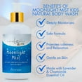 thumbnail image 5 of Moonlight Mist Kids Natural Body Wash, Gentle & Safe to Use Daily for All Skin Types, 8 oz by LatherGreen, 5 of 13
