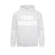 thumbnail image 4 of Sudadera con capucha ajustada estampada para hombre con letras blancas sobre un lado y texto "Stage Manager" en otoño, ropa deportiva para grupo, 4 of 5