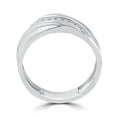 thumbnail image 3 of Pompeii 1/6CT Mens Diamond Ring 10K White Gold (H/I,I1-I2), 3 of 7