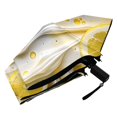 thumbnail image 6 of Lemon Slice and Cream Compact Sun Umbrella Windproof Travel Umbrellas for Rain Strong Portable UV Protection, 6 of 8