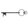 thumbnail image 5 of Richelieu 78029R 16-7/8" Key Hook Rack - Black, 5 of 5