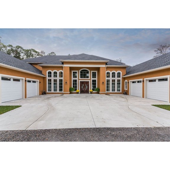 015-1105: Luxury 4 Bed, 5 Bath Luxury Home Plan, 6434 Sq Ft: Full Blueprints with License to Build by Home Plan Marketplace - Lesuto
