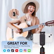 BOYA Mini 2 Wireless Lavalier Microphone for iPhone/Android, 328 FT, AI Cancelling, 30 H, Plug & Play, Lavalier Microphone for Tiktok, YouTube, Streaming, Gray