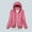 Pink coat for women, variant on Usmixi 2023 Down Coat for Women Puffer Jacket for Women Plus Size Lightweight Thin Cotton Down Coat Long Sleeve Casual Solid Pocket Open Zipper Hooded Outwear Winter Down Coat