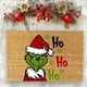 thumbnail image 5 of Grinch Decor Grinch Christmas Decorations Bathroom Grinch Christmas Decorations Christmas Decorative Floor Mat Door Mat Cartoon Green Furry, 5 of 7