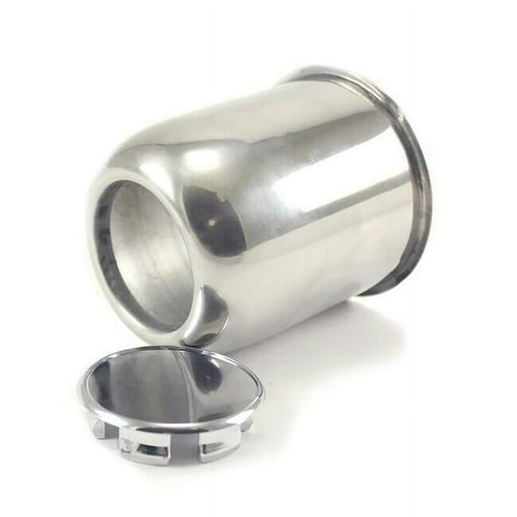 3.19" Stainless Steel EZ Lube Center Cap (One Cap)