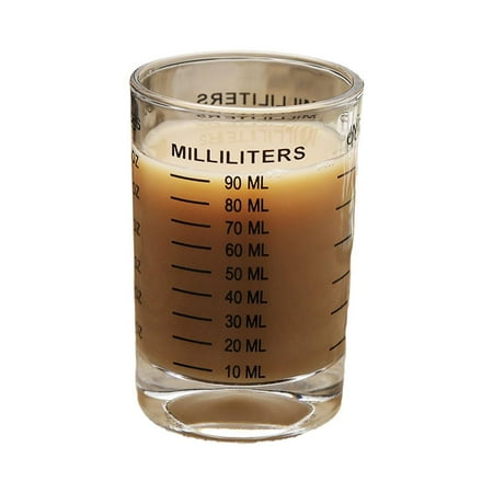 

wnpxqnt Double Measuring Glass Baking Cup 3 Oz Coffee Ounce з* δμ Nice т⭐ Cup D9Q5