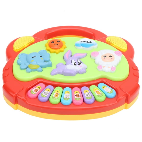 Juguete musical electrónico, juguete musical para bebés con diseño de animales y luz. Mejora tu experiencia