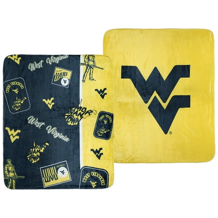 West Virginia Mountaineers 50- x 60- Dream Weave Throw Blanket