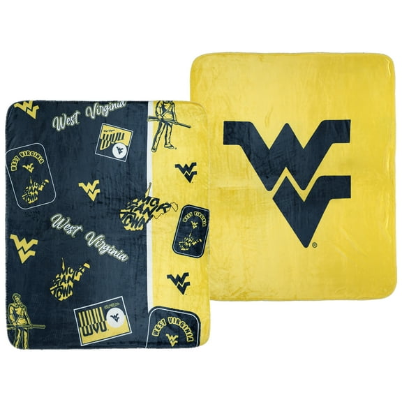West Virginia Mountaineers 50- x 60- Dream Weave Throw Blanket