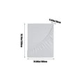 thumbnail image 3 of Dvruxg Full Size Fitted Sheet, Soft Deep Pocket Sheet, Wrinkle, Fade, and Stain Resistant, Single Piece, Polyester Fiber, Comfortable and Easy Care,70×78In, 3 of 5