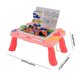 thumbnail image 3 of Educational Writing Board Children Drawing Toy Mini Blackboard Multifunctional Magnetic ErasablePink, 3 of 4