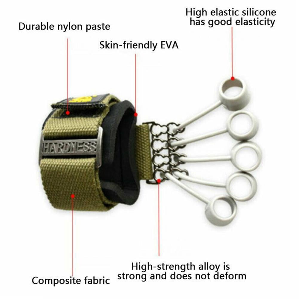 Finger Gripper Strength Trainer Hand Yoga Resistance Finger Training Device F9Q8