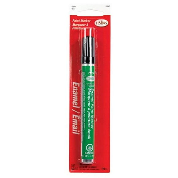 Testors 2524C 0.3 oz Enamel Paint Marker in Golss, Green