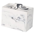 thumbnail image 4 of Organizador multiusos con tapa, 2 compartimentos, para hisopos y almacenamiento. Blanco, 4 of 9