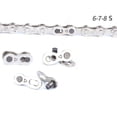 thumbnail image 1 of Bike Chain Connector 6 7 8 9 10 11 Speed Chain Missing Chain Joint Cycling Split Quick Master Link Joint, 1 of 5