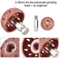 thumbnail image 5 of Tire Buffing Wheel, 1.5" Dome Buffing Wheel Tire Patch Tire Buffing Kit 3/8"-24 Thread" With Linking Rod, 5 of 5