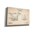 thumbnail image 2 of Epic Graffiti "Flying Machine, 1904 Blueprint Patent Parchment" Giclee Canvas Wall Art, 40"x26", 2 of 3
