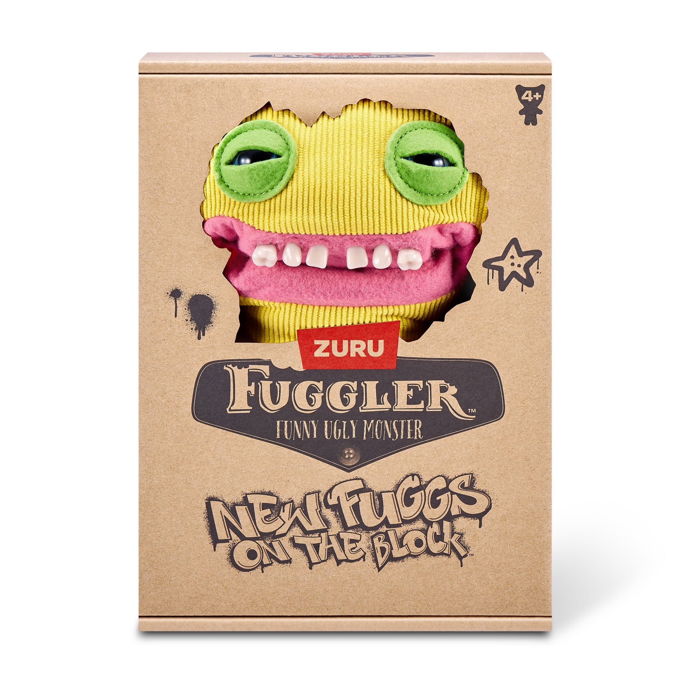 Fuggler New Fuggs on the Block 9 inch (Smiley ORiley), Funny Ugly Monster Soft Plush Toy by ZURU  (图2) Fuggler New Fuggs on the Block 9 inch (Smiley ORiley), Funny Ugly Monster Soft Plush Toy by ZURU  (图2)