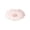 ⭐ Pink#1139, variant on Flower Shaped Ceramic Dinner Plate, 10-Inch Embossed Floral Serving Platter for Dessert, Salad and Table Decor
