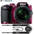 thumbnail image 1 of Restored Nikon Coolpix B500 - Digital camera - compact - 16.0 MP - 1080p - 40x optical zoom - Wi-Fi, NFC, Bluetooth - plum, 1 of 1