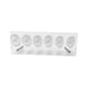 thumbnail image 4 of Herramienta perforadora de orejas de silicona suave para principiantes Organizador Soporte de maniquí estable Blanco, 4 of 9