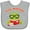 AC-Heather Grey, variant on Inktastic Book Monster Boy Boys or Girls Baby Bib