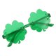thumbnail image 1 of Gafas de San Patricio con purpurina, forma de trébol, para cerveza, gafas verdes de la suerte con temática irlandesa, accesorios para fotomatón para fiestas en casa., 1 of 8