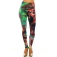 thumbnail image 2 of 2Chique Boutique Women's High Waist Tie Dye Fashion Leggings Super Soft Stretch Fabric, 2 of 5