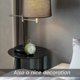 thumbnail image 2 of Silent Bedside Clocks Battery Operated Non Ticking Desk Clock Analogue Alarm Clock Bedroom Retro Alarm Clock Simple, 2 of 3