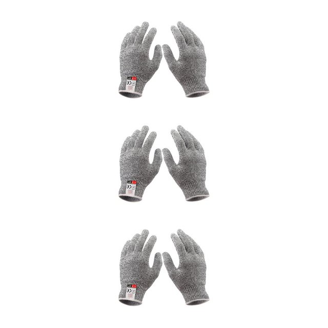 Riwesomey Guantes anticorte Equipo de protección Manoplas de pesca Artesanía multipropósito práctica Resistencia al desgaste Suministros para Type4 NO4