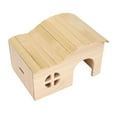 thumbnail image 1 of Hamster Hideout Hut, Bottomless Beautiful Large Space Hamster House  For Golden Bear, 1 of 8