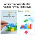 thumbnail image 3 of 48x Kids&Adults Board Games Tetra Tower Balance Stacking Toys Building Blocks, 3 of 7
