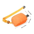 thumbnail image 3 of Leodye 1PCS Nylon Waterproof Chest Sling Bag, Crossbody Design, Lightweight Pack for Men Women Outdoor Hiking and Travel -7.87x5.9x1.96in, 3 of 6