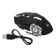 thumbnail image 1 of Wireless Optical Gaming Mouse, Rechargeable Silent Mouse, 2400 DPI, 2.4GHz USB, for PC and Laptop, Black, 1 of 4