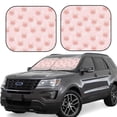 thumbnail image 1 of Fotbe Cute Pig Face Juego de 2 Piezas de Parasoles para Parabrisas | Bloqueador Solar para Auto | Accesorios Plegables para Protección Solar Interior-Small, 1 of 6