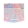 thumbnail image 6 of Girls Dress Tulle Skirt Pink Rainbow Unicorn Star Cotton Long Sleeve 5 Years, 6 of 6