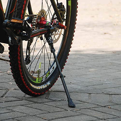 Ecobene Adjustable Bike Kickstand Aluminum Bicycle Side Kickstand Fits for Mountain Road Bike 22-26 Bicycles/700c Road Bike/BMX/MTB 