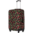 thumbnail image 2 of Sweet Red Cherry Luggage Cover Washable Elasticated Luggage Covers For Suitcase Tsa Approved Stylish Dust And Scratch Resistant Luggage Case Protector For Kids And Adults, 2 of 6