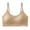 Khaki, variant on Dvprdro Girls Seamless Sports Bra Removable Pads Wireless Pull-On Breathable Soft Daily Wear Teen Training Active 1-Pack