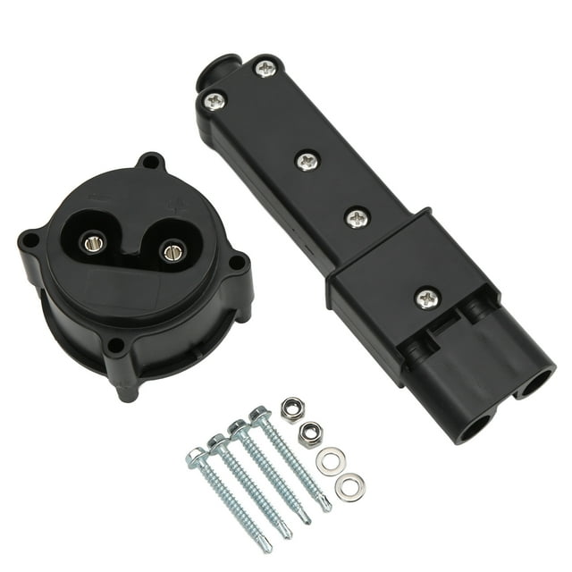 Kit de enchufe de cargador de CC MAC de 48 V JR1‑H235A‑00 JR1‑H6181‑02‑00 Reemplazo para autos de club eléctricos G19 G22 Jadeshay A