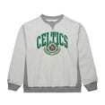 thumbnail image 2 of Men's Mitchell & Ness Heather Gray Boston Celtics  Vintage Logo Pullover Sweatshirt, 2 of 3