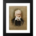 thumbnail image 2 of Marie Besson 19x24 Black Modern Framed Museum Art Print Titled - Victor Hugo (1896), 2 of 5
