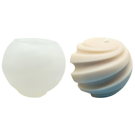 

3D Planet Round Scented Candle Silicone Mold Cake Decorating Sugar Chocolate Fondant Mould DIY Clay Making