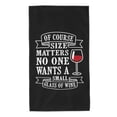 thumbnail image 1 of Balery Wine Funny Toalla de Microfibra Premium con Estampado – 27.5x16 pulgadas, Alta Absorción, Suave y Aterciopelada, Secado Rápido, 1 of 6