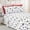 Bungalow, variant on Elegant Comfort Luxury 6-Piece Bed Sheets Set - Holiday Pattern, Ultra-Soft Microfiber, Wrinkle & Fade Resistant, 1500 Series, King, Cream Cats