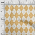 thumbnail image 2 of oneOone Polyester Spandex Light Brown Fabric Check Argyle Sewing Craft Projects Fabric Prints By Yard 56 Inch Wide, 2 of 4