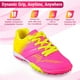 thumbnail image 5 of Zapatillas de fútbol Turf Vizari Liga para niños y niñas, color rosa 8.5, 5 of 6