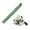 Green, variant on AREALER Pocket Collapsible Fishing Rod Reel Combo Pen Fishing Pole Kit Telescopic Fishing Rod Spinning Reel Combo Kit